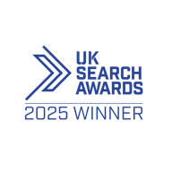 UK Search Awards 2025 winner